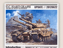 Tablet Screenshot of gundam-hardgraph.net